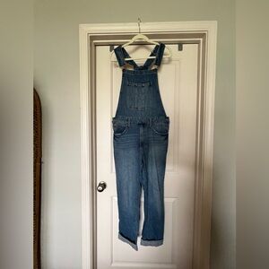 Forever 21 Bootcut Denim Overalls